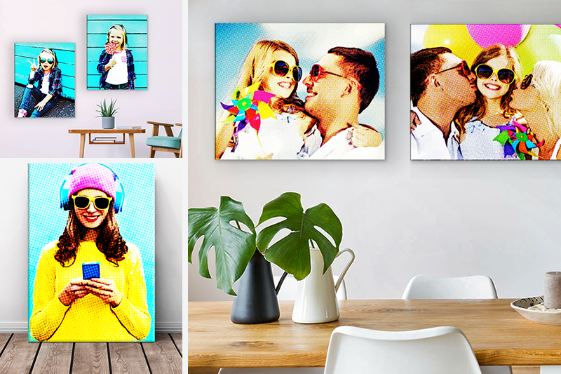 Pop Art Canvas Prints for Everyone