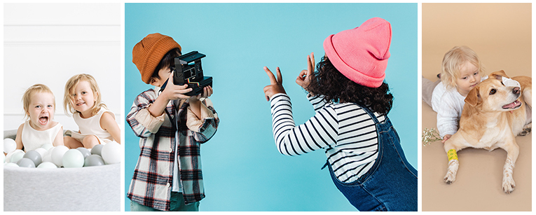 Creative Kids Photo Shoot Ideas